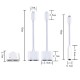 Adapter & Splitter For IPhone Headphones 2 In 1 Dual Interface For Iphone Charger Cable Aux Audio Adapter Converter For IPhone 13/12/11/X/XS/XR/8/7 IPad Support Calling Charging Adapter & Splitter For IPhone Headphones 2 In 1 Dual Interface For Iphone Charger Cable Aux Audio Adapter Converter For IPhone 13/12/11/X/XS/XR/8/7 IPad Support Calling Charging