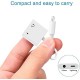 Adapter & Splitter For IPhone Headphones 2 In 1 Dual Interface For Iphone Charger Cable Aux Audio Adapter Converter For IPhone 13/12/11/X/XS/XR/8/7 IPad Support Calling Charging Adapter & Splitter For IPhone Headphones 2 In 1 Dual Interface For Iphone Charger Cable Aux Audio Adapter Converter For IPhone 13/12/11/X/XS/XR/8/7 IPad Support Calling Charging