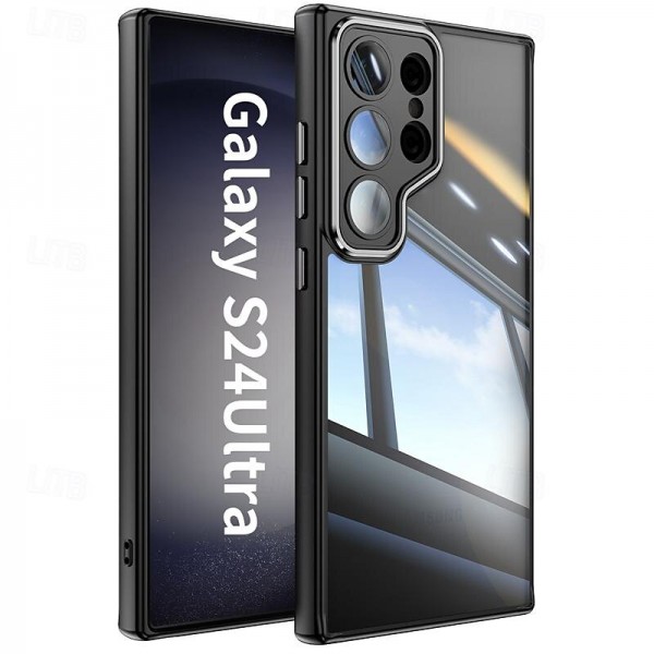 Phone Case For Samsung Galaxy S24 S24 Ultra Plus S23 Ultra Plus S23 Back Cover Camera Lens Protector Shockproof Armor TPU Phone Case For Samsung Galaxy S24 S24 Ultra Plus S23 Ultra Plus S23 Back Cover Camera Lens Protector Shockproof Armor TPU