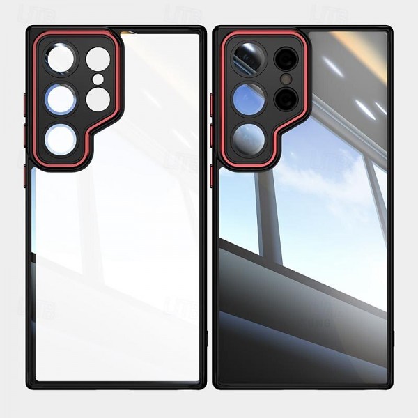 Phone Case For Samsung Galaxy S24 S24 Ultra Plus S23 Ultra Plus S23 Back Cover Camera Lens Protector Shockproof Armor TPU Phone Case For Samsung Galaxy S24 S24 Ultra Plus S23 Ultra Plus S23 Back Cover Camera Lens Protector Shockproof Armor TPU