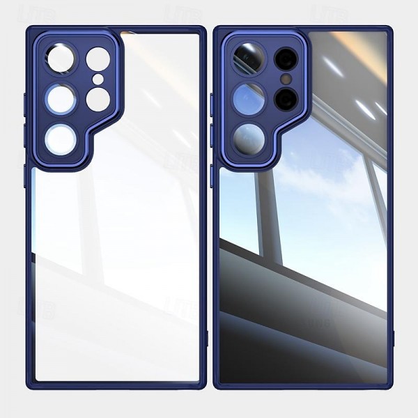 Phone Case For Samsung Galaxy S24 S24 Ultra Plus S23 Ultra Plus S23 Back Cover Camera Lens Protector Shockproof Armor TPU Phone Case For Samsung Galaxy S24 S24 Ultra Plus S23 Ultra Plus S23 Back Cover Camera Lens Protector Shockproof Armor TPU