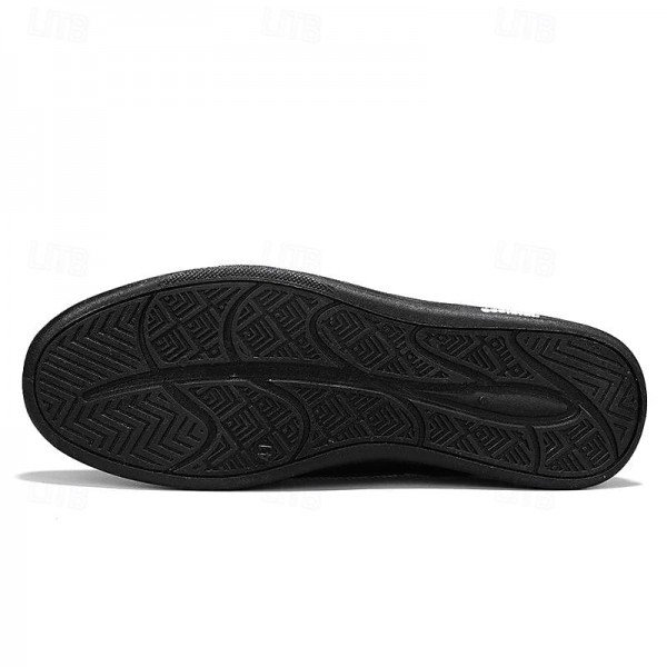Men's Sandals Loafers & Slip-Ons Retro Walking Casual Daily Leather Comfortable Booties / Ankle Boots Loafer Black Khaki Spring Fall Men's Sandals Loafers & Slip-Ons Retro Walking Casual Daily Leather Comfortable Booties / Ankle Boots Loafer Black Khaki Spring Fall