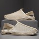 Men's Sandals Loafers & Slip-Ons Retro Walking Casual Daily Leather Comfortable Booties / Ankle Boots Loafer Black Khaki Spring Fall Men's Sandals Loafers & Slip-Ons Retro Walking Casual Daily Leather Comfortable Booties / Ankle Boots Loafer Black Khaki Spring Fall