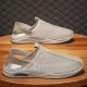 Men's Sandals Loafers & Slip-Ons Retro Walking Casual Daily Leather Comfortable Booties / Ankle Boots Loafer Black Khaki Spring Fall Men's Sandals Loafers & Slip-Ons Retro Walking Casual Daily Leather Comfortable Booties / Ankle Boots Loafer Black Khaki Spring Fall