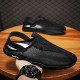 Men's Sandals Loafers & Slip-Ons Retro Walking Casual Daily Leather Comfortable Booties / Ankle Boots Loafer Black Khaki Spring Fall Men's Sandals Loafers & Slip-Ons Retro Walking Casual Daily Leather Comfortable Booties / Ankle Boots Loafer Black Khaki Spring Fall