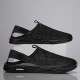 Men's Sandals Loafers & Slip-Ons Retro Walking Casual Daily Leather Comfortable Booties / Ankle Boots Loafer Black Khaki Spring Fall Men's Sandals Loafers & Slip-Ons Retro Walking Casual Daily Leather Comfortable Booties / Ankle Boots Loafer Black Khaki Spring Fall