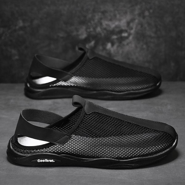 Men's Sandals Loafers & Slip-Ons Retro Walking Casual Daily Leather Comfortable Booties / Ankle Boots Loafer Black Khaki Spring Fall Men's Sandals Loafers & Slip-Ons Retro Walking Casual Daily Leather Comfortable Booties / Ankle Boots Loafer Black Khaki Spring Fall