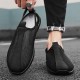 Men's Sandals Loafers & Slip-Ons Retro Walking Casual Daily Leather Comfortable Booties / Ankle Boots Loafer Black Khaki Spring Fall Men's Sandals Loafers & Slip-Ons Retro Walking Casual Daily Leather Comfortable Booties / Ankle Boots Loafer Black Khaki Spring Fall