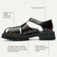 Men's Sandals Leather Shoes Fishermen sandals Leather Italian Full-Grain Cowhide Breathable Comfortable Slip Resistant Lace-up Black Coffee Men's Sandals Leather Shoes Fishermen sandals Leather Italian Full-Grain Cowhide Breathable Comfortable Slip Resistant Lace-up Black Coffee