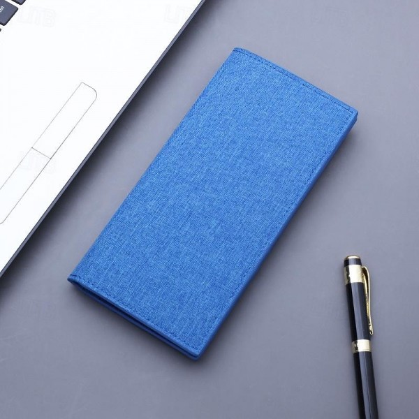 Men's Wallet Credit Card Holder Wallet PU Leather Office Daily Large Capacity Solid Color Black Blue Light Grey Men's Wallet Credit Card Holder Wallet PU Leather Office Daily Large Capacity Solid Color Black Blue Light Grey