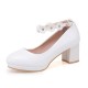 Girls' Heels Flower Girl Shoes Tiny Heels for Teens Christmas PU Little Kids(4-7ys) Big Kids(7years +) Party White Blue Pink Spring & Fall Girls' Heels Flower Girl Shoes Tiny Heels for Teens Christmas PU Little Kids(4-7ys) Big Kids(7years +) Party White Blue Pink Spring & Fall