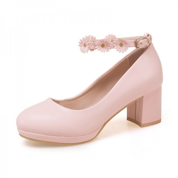 Girls' Heels Flower Girl Shoes Tiny Heels for Teens Christmas PU Little Kids(4-7ys) Big Kids(7years +) Party White Blue Pink Spring & Fall Girls' Heels Flower Girl Shoes Tiny Heels for Teens Christmas PU Little Kids(4-7ys) Big Kids(7years +) Party White Blue Pink Spring & Fall