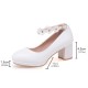 Girls' Heels Flower Girl Shoes Tiny Heels for Teens Christmas PU Little Kids(4-7ys) Big Kids(7years +) Party White Blue Pink Spring & Fall Girls' Heels Flower Girl Shoes Tiny Heels for Teens Christmas PU Little Kids(4-7ys) Big Kids(7years +) Party White Blue Pink Spring & Fall