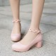 Girls' Heels Flower Girl Shoes Tiny Heels for Teens Christmas PU Little Kids(4-7ys) Big Kids(7years +) Party White Blue Pink Spring & Fall Girls' Heels Flower Girl Shoes Tiny Heels for Teens Christmas PU Little Kids(4-7ys) Big Kids(7years +) Party White Blue Pink Spring & Fall