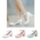 Girls' Heels Flower Girl Shoes Tiny Heels for Teens Christmas PU Little Kids(4-7ys) Big Kids(7years +) Party White Blue Pink Spring & Fall Girls' Heels Flower Girl Shoes Tiny Heels for Teens Christmas PU Little Kids(4-7ys) Big Kids(7years +) Party White Blue Pink Spring & Fall