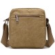 Men's Crossbody Bag Messenger Bag Canvas Outdoor Daily Lightweight Durable Solid Color Black Army Green Khaki Men's Crossbody Bag Messenger Bag Canvas Outdoor Daily Lightweight Durable Solid Color Black Army Green Khaki