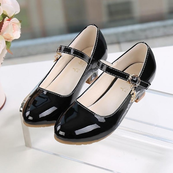 Girls' Heels Princess Shoes PU Water Resistant Breathability Princess Shoes Big Kids(7years +) Little Kids(4-7ys) Toddler(2-4ys) Daily Silver Black White Fall Spring Girls' Heels Princess Shoes PU Water Resistant Breathability Princess Shoes Big Kids(7years +) Little Kids(4-7ys) Toddler(2-4ys) Daily Silver Black White Fall Spring