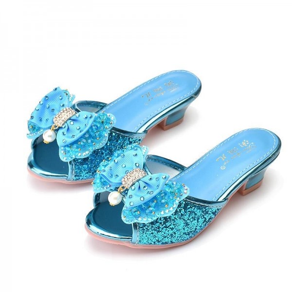 Girls' Slippers & Flip-Flops Daily Glitters Heel Slingback Synthetics Breathability Height-increasing Cosplay Big Kids(7years +) Little Kids(4-7ys) Birthday Gift Daily Indoor Outdoor Play Bowknot Girls' Slippers & Flip-Flops Daily Glitters Heel Slingback Synthetics Breathability Height-increasing Cosplay Big Kids(7years +) Little Kids(4-7ys) Birthday Gift Daily Indoor Outdoor Play Bowknot