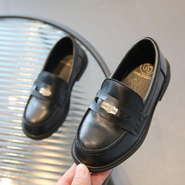 Boys Girls' Loafers Daily Casual School Shoes PU Water Resistant Breathability Non-slipping Big Kids(7years +) Little Kids(4-7ys) School Casual Daily Walking Shoes Outdoor Black Brown Summer Spring Boys Girls' Loafers Daily Casual School Shoes PU Water Resistant Breathability Non-slipping Big Kids(7years +) Little Kids(4-7ys) School Casual Daily Walking Shoes Outdoor Black Brown Summer Spring