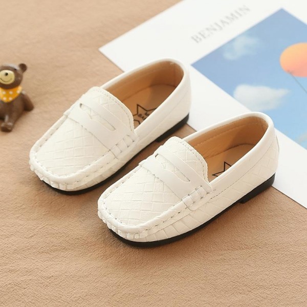 Boys Girls' Loafers Daily Casual School Shoes PU Breathability Non-slipping Little Kids(4-7ys) Toddler(2-4ys) School Casual Daily Walking Shoes Outdoor Black White Brown Summer Spring Fall Boys Girls' Loafers Daily Casual School Shoes PU Breathability Non-slipping Little Kids(4-7ys) Toddler(2-4ys) School Casual Daily Walking Shoes Outdoor Black White Brown Summer Spring Fall