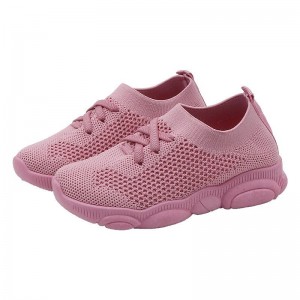 Boys Girls&#039; Sneakers Daily Casual Elastic Fabric Shock Absorption Breathability Non-slipping Big Kids(7years +) Little Kids(4-7ys) Toddler(2-4ys) School Festival Outdoor Exercise Black White Pink