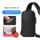 Men's Waterproof Oxford Waist Bag Chest Bag Pack with USB Charging & Lock Crossbody Bag Anti-theft Sling Shoulder Bags Messenger For Male Men's Waterproof Oxford Waist Bag Chest Bag Pack with USB Charging & Lock Crossbody Bag Anti-theft Sling Shoulder Bags Messenger For Male