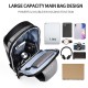 Men's Waterproof Oxford Waist Bag Chest Bag Pack with USB Charging & Lock Crossbody Bag Anti-theft Sling Shoulder Bags Messenger For Male Men's Waterproof Oxford Waist Bag Chest Bag Pack with USB Charging & Lock Crossbody Bag Anti-theft Sling Shoulder Bags Messenger For Male