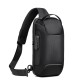 Men's Waterproof Oxford Waist Bag Chest Bag Pack with USB Charging & Lock Crossbody Bag Anti-theft Sling Shoulder Bags Messenger For Male Men's Waterproof Oxford Waist Bag Chest Bag Pack with USB Charging & Lock Crossbody Bag Anti-theft Sling Shoulder Bags Messenger For Male