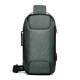 Men's Waterproof Oxford Waist Bag Chest Bag Pack with USB Charging & Lock Crossbody Bag Anti-theft Sling Shoulder Bags Messenger For Male Men's Waterproof Oxford Waist Bag Chest Bag Pack with USB Charging & Lock Crossbody Bag Anti-theft Sling Shoulder Bags Messenger For Male