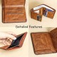 Men's Wallet Credit Card Holder Wallet Cowhide Shopping Daily Zipper Large Capacity Foldable Durable Solid Color Black Blue Brown Men's Wallet Credit Card Holder Wallet Cowhide Shopping Daily Zipper Large Capacity Foldable Durable Solid Color Black Blue Brown
