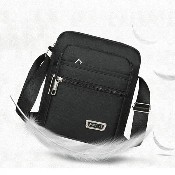 Men&#039;s Crossbody Bag Shoulder Bag Polyester Oxford Cloth Daily Holiday Adjustable Large Capacity Waterproof Solid Color Black Army Green Blue