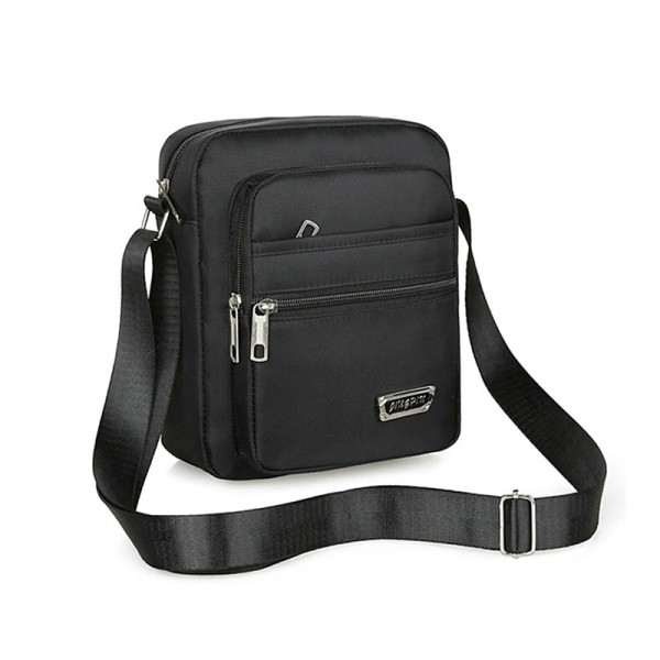Men&#039;s Crossbody Bag Shoulder Bag Polyester Oxford Cloth Daily Holiday Adjustable Large Capacity Waterproof Solid Color Black Army Green Blue