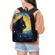 Men's Women's Backpack 3D Print Commuter Backpack School Daily Cat Flower Polyester Large Capacity Breathable Lightweight Zipper Print Black Yellow Red Men's Women's Backpack 3D Print Commuter Backpack School Daily Cat Flower Polyester Large Capacity Breathable Lightweight Zipper Print Black Yellow Red