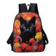 Men's Women's Backpack 3D Print Commuter Backpack School Daily Cat Flower Polyester Large Capacity Breathable Lightweight Zipper Print Black Yellow Red Men's Women's Backpack 3D Print Commuter Backpack School Daily Cat Flower Polyester Large Capacity Breathable Lightweight Zipper Print Black Yellow Red