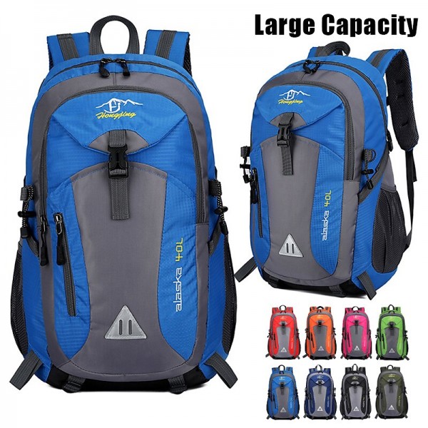 Men's Women's Backpack School Bag Bookbag Functional Backpack Outdoor Camping & Hiking Color Block Polyester Large Capacity Waterproof Breathable Zipper Black Light Green Army Green Men's Women's Backpack School Bag Bookbag Functional Backpack Outdoor Camping & Hiking Color Block Polyester Large Capacity Waterproof Breathable Zipper Black Light Green Army Green