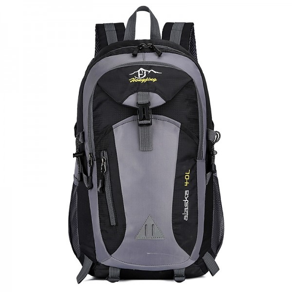 Men's Women's Backpack School Bag Bookbag Functional Backpack Outdoor Camping & Hiking Color Block Polyester Large Capacity Waterproof Breathable Zipper Black Light Green Army Green Men's Women's Backpack School Bag Bookbag Functional Backpack Outdoor Camping & Hiking Color Block Polyester Large Capacity Waterproof Breathable Zipper Black Light Green Army Green