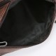 Men&#039;s Crossbody Bag Shoulder Bag Messenger Bag PU Leather Daily Holiday Zipper Adjustable Large Capacity Waterproof Solid Color Black Brown khaki