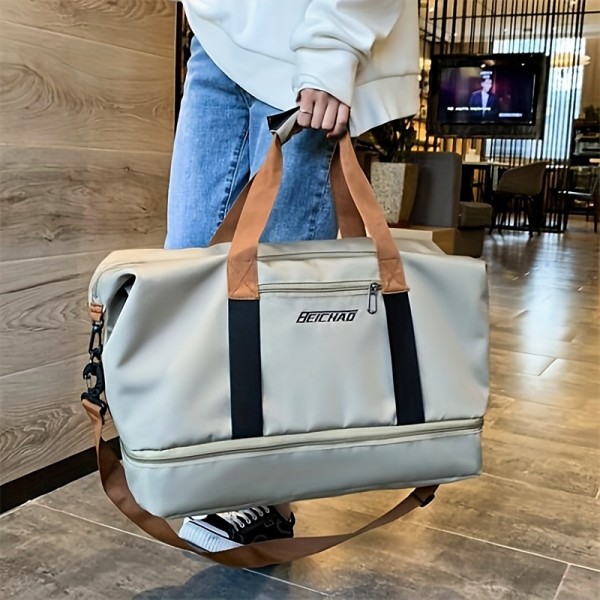 Men's Women's Handbag Shoulder Bag Gym Bag Duffle Bag Hiking Daypacks Oxford Cloth Outdoor Holiday Travel Zipper Adjustable Large Capacity Waterproof Solid Color Black Blue Purple Men's Women's Handbag Shoulder Bag Gym Bag Duffle Bag Hiking Daypacks Oxford Cloth Outdoor Holiday Travel Zipper Adjustable Large Capacity Waterproof Solid Color Black Blue Purple