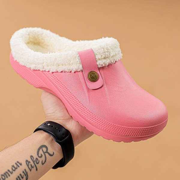 Men&#039;s Clogs &amp; Mules Slippers &amp; Flip-Flops Comfort Loafers Fleece Slippers Plush Slippers Memory Foam Slippers Walking Vintage Casual Outdoor Daily Leather Warm Height Increasing Comfortable Lace-up