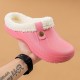 Men&#039;s Clogs &amp; Mules Slippers &amp; Flip-Flops Comfort Loafers Fleece Slippers Plush Slippers Memory Foam Slippers Walking Vintage Casual Outdoor Daily Leather Warm Height Increasing Comfortable Lace-up