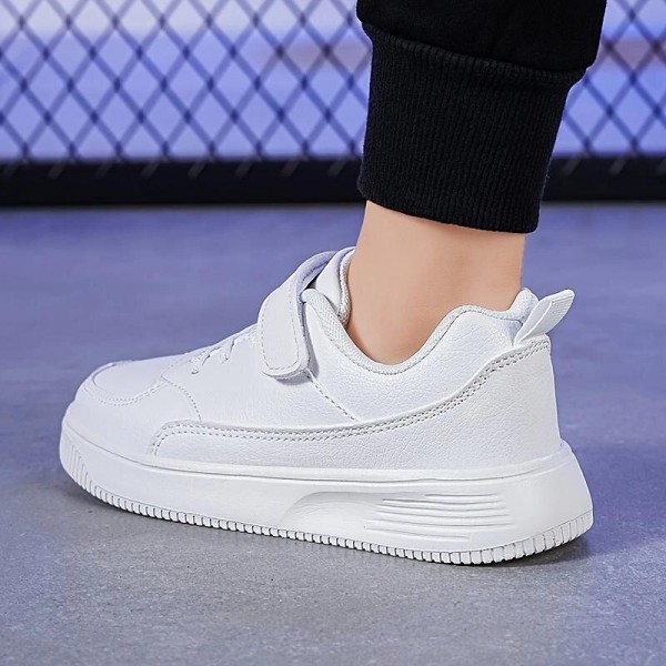 Girls' Sneakers Daily Casual PU School Shoes Big Kids(7years +) Little Kids(4-7ys) School Walking Black White Summer Spring Fall Girls' Sneakers Daily Casual PU School Shoes Big Kids(7years +) Little Kids(4-7ys) School Walking Black White Summer Spring Fall