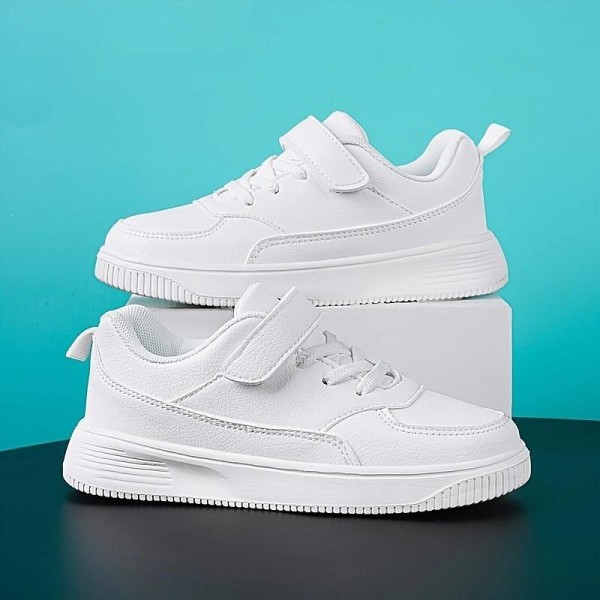 Girls' Sneakers Daily Casual PU School Shoes Big Kids(7years +) Little Kids(4-7ys) School Walking Black White Summer Spring Fall Girls' Sneakers Daily Casual PU School Shoes Big Kids(7years +) Little Kids(4-7ys) School Walking Black White Summer Spring Fall