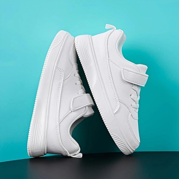 Girls' Sneakers Daily Casual PU School Shoes Big Kids(7years +) Little Kids(4-7ys) School Walking Black White Summer Spring Fall Girls' Sneakers Daily Casual PU School Shoes Big Kids(7years +) Little Kids(4-7ys) School Walking Black White Summer Spring Fall