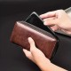 Men's Wallet PU Leather Shopping Daily Zipper Lightweight Durable Solid Color Dark Brown Black Brown Men's Wallet PU Leather Shopping Daily Zipper Lightweight Durable Solid Color Dark Brown Black Brown