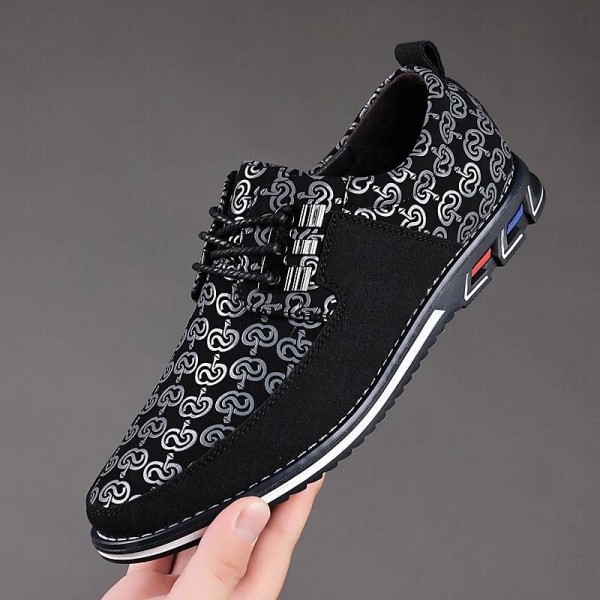 Men's Oxfords Embroidery Dress Shoes Plus Size Comfort Shoes Walking Casual Chinoiserie British Daily Party & Evening Leather Warm Booties / Ankle Boots Lace-up Silver Dark Brown Bright Black Summer Men's Oxfords Embroidery Dress Shoes Plus Size Comfort Shoes Walking Casual Chinoiserie British Daily Party & Evening Leather Warm Booties / Ankle Boots Lace-up Silver Dark Brown Bright Black Summer