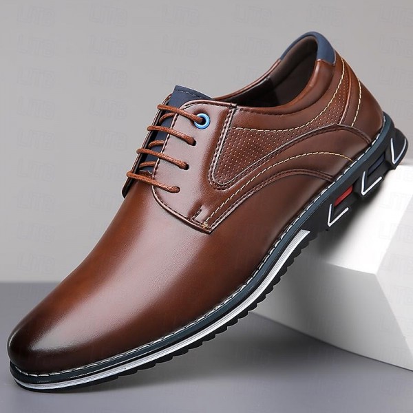 Men's Oxfords Embroidery Dress Shoes Plus Size Comfort Shoes Walking Casual Chinoiserie British Daily Party & Evening Leather Warm Booties / Ankle Boots Lace-up Silver Dark Brown Bright Black Summer Men's Oxfords Embroidery Dress Shoes Plus Size Comfort Shoes Walking Casual Chinoiserie British Daily Party & Evening Leather Warm Booties / Ankle Boots Lace-up Silver Dark Brown Bright Black Summer