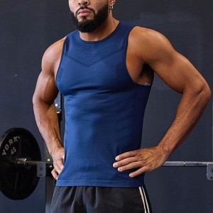 Men&#039;s T shirt Hiking Vest Sleeveless Crew Neck Tank Top Sleeveless Shirt Vest Top Outdoor Quick Dry Soft Sweat wicking Polyester Black White Red Climbing Camping / Hiking / Caving Traveling