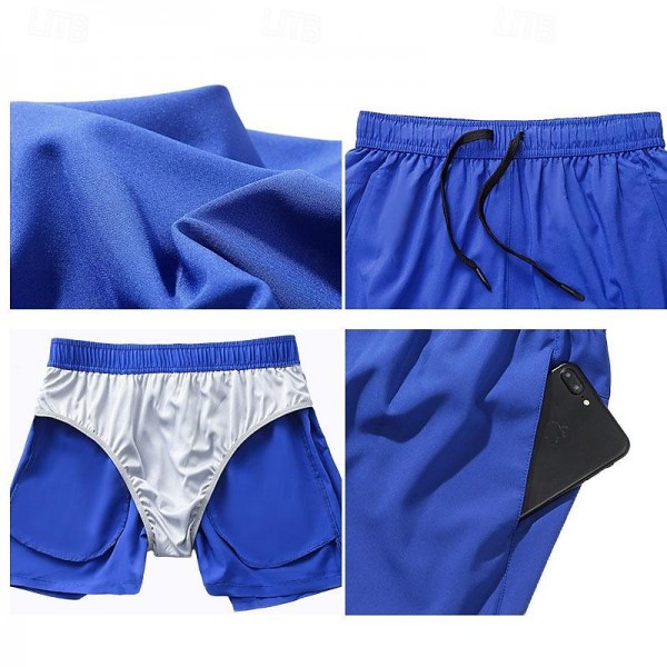 Men's Running Shorts Gym Shorts Pocket Elastic Waistband Shorts Outdoor Sports & Outdoor Athletic Quick Dry Lightweight Soft Marathon Running Workout Tailored Fit Sportswear Activewear Solid Colored Men's Running Shorts Gym Shorts Pocket Elastic Waistband Shorts Outdoor Sports & Outdoor Athletic Quick Dry Lightweight Soft Marathon Running Workout Tailored Fit Sportswear Activewear Solid Colored