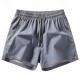 Men&#039;s Running Shorts Gym Shorts Pocket Drawstring Shorts Outdoor Sports &amp; Outdoor Athletic Quick Dry Lightweight Soft Marathon Running Workout Tailored Fit Sportswear Activewear Solid Colored Black
