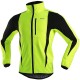 Arsuxeo Men&#039;s Cycling Jacket Bike Jacket Winter Softshell  Fleece Jacket Top Windproof Waterproof 15-k Thermal Warm up Breathable Stripe Reflective Polyester Spandex Winter Road Cycling Relaxed Fit